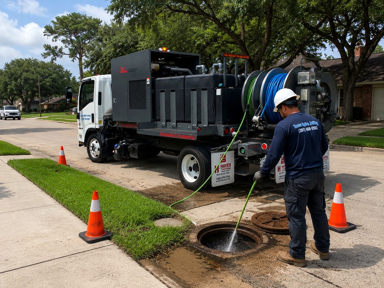 Residential hydro jetting service in Dallas Residential hydro jetting service in Dallas