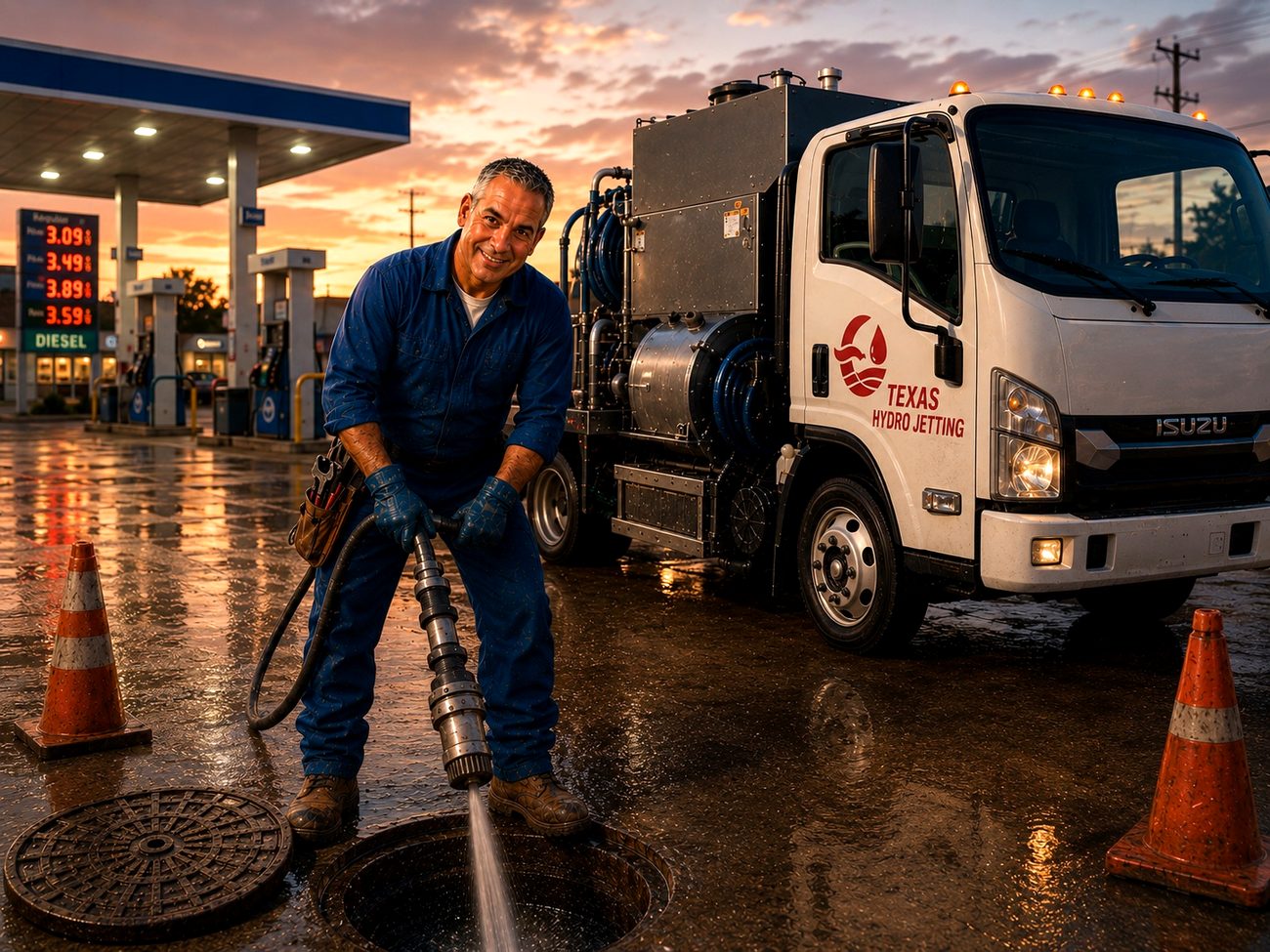 Restaurant drain cleaning and grease line service in Dallas Restaurant drain cleaning and grease line service in Dallas